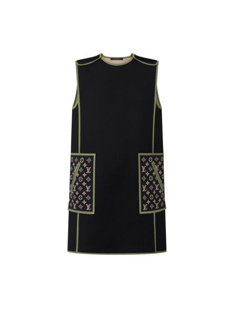 Louis Vuitton Graphic Trim Dress