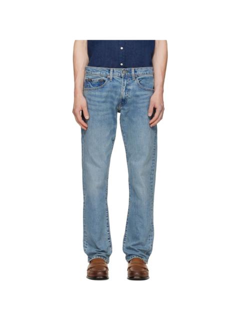 Polo Ralph Lauren Blue Varick Slim Straight Stretch Jean