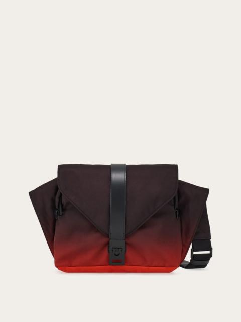 FERRAGAMO DUAL TONE CROSSBODY BAG