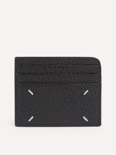 Maison Margiela Logo Leather Card Holder