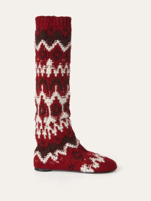Loro Piana Alpe Pile Sock Trunk