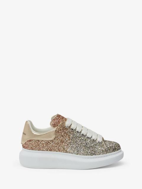 Women's Oversized Sneaker in Rose Gold