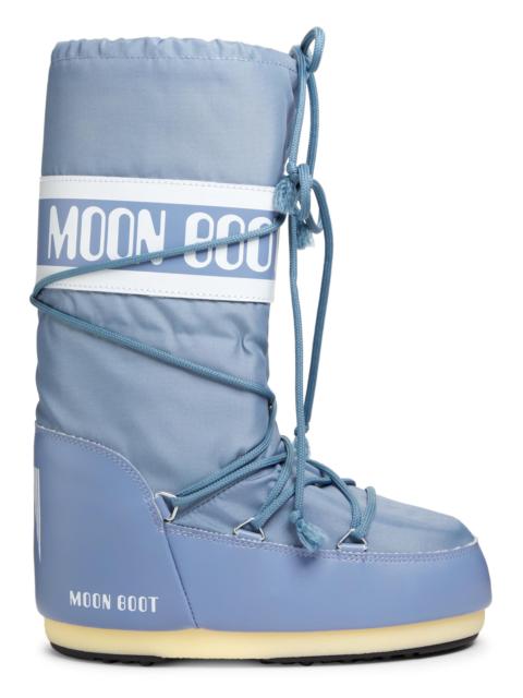 MOON BOOT Unisex Unisex Icon Nylon Boots - Elephant Grey