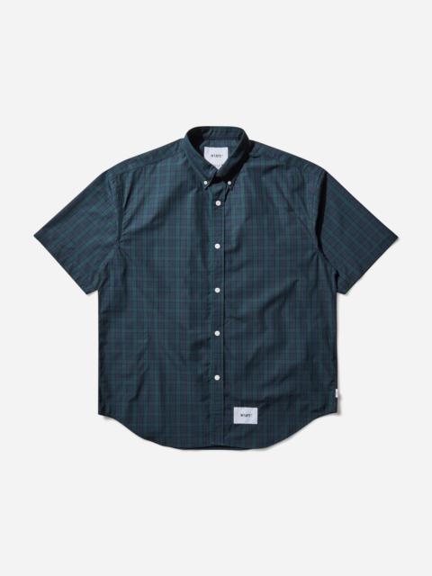 WTAPS Men's BD 04 Shortsleeve Shirt Green