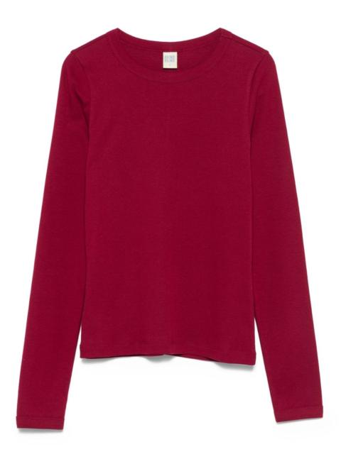 FLORE FLORE Max long-sleeve round-neck T-shirt