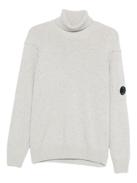 C.P. Company Lens-detail roll-neck sweater
