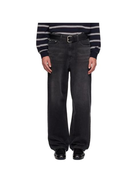 Dunst Black Straight Regular Jeans