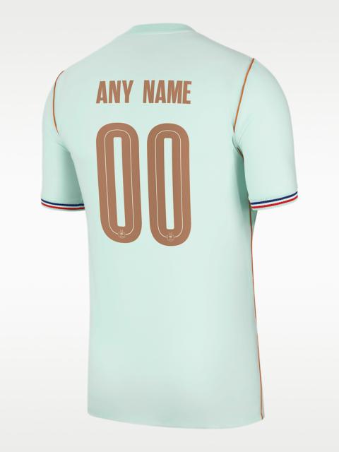 Nike FFF 2026 Stadium Away Men's Nike Dri-FIT Soccer Replica Custom Jersey By You