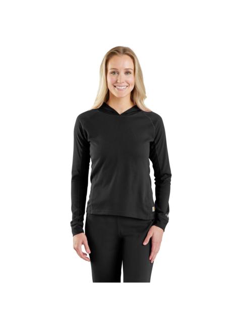 Carhartt Women's Carhartt Force® Midweight Micro-Grid Base Layer Hoodie