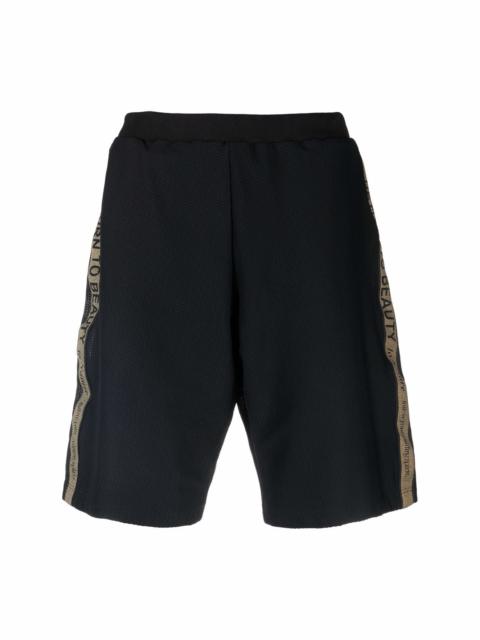 logo-tape casual shorts