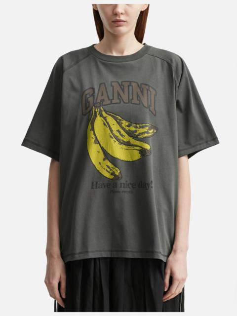 GANNI BANANA T-SHIRT