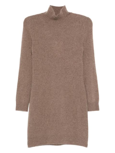 Max Mara roll-neck knitted dress