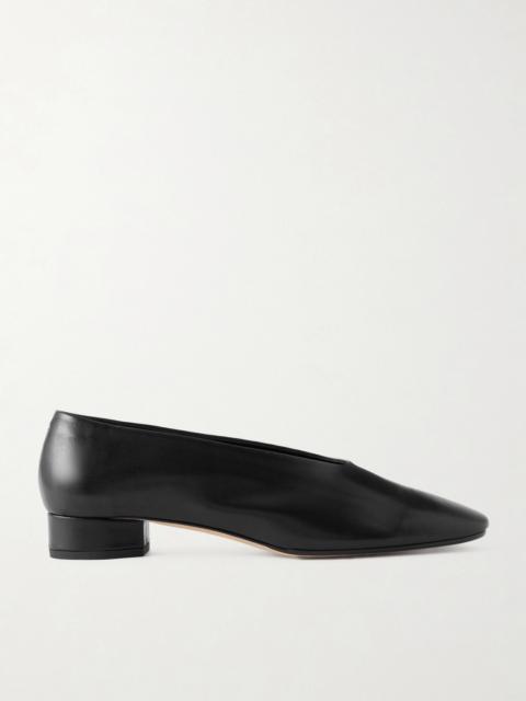 Aeyde Delia Leather Pumps