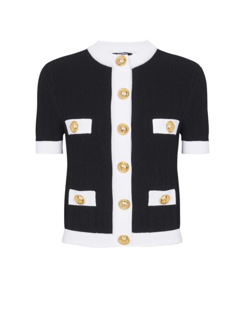 Balmain Buttoned knit cardigan