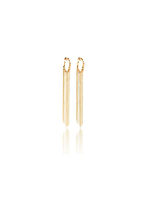 forte_forte chain hoop earrings