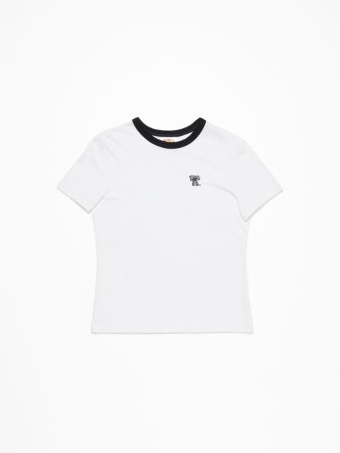Acne Studios T-shirt - Regular fit - Optic White