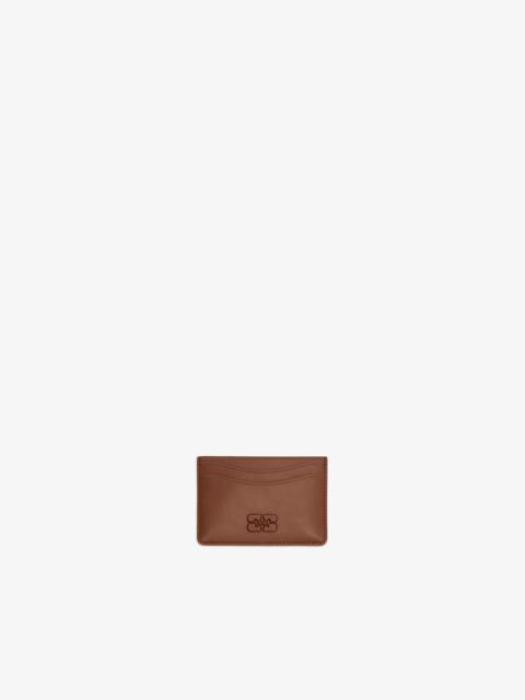 GANNI BOU CARD HOLDER IN BROWN