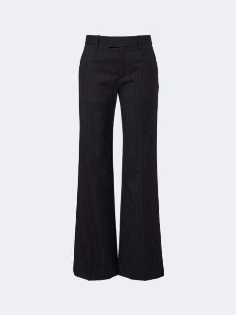 NILI LOTAN Bethany pinstriped wool flared pants