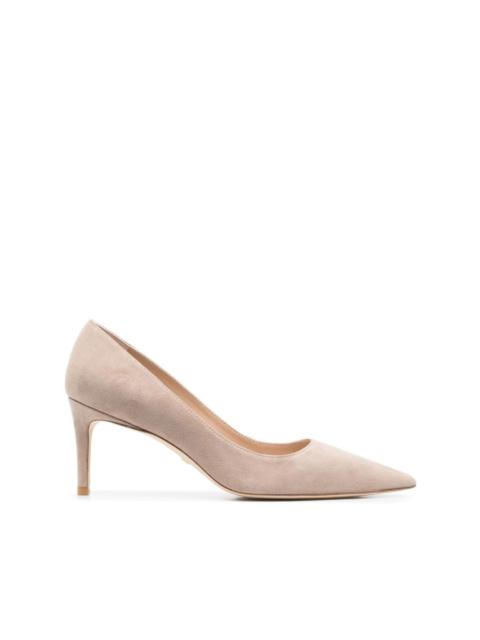 Sue 75mm pointed toe pumps