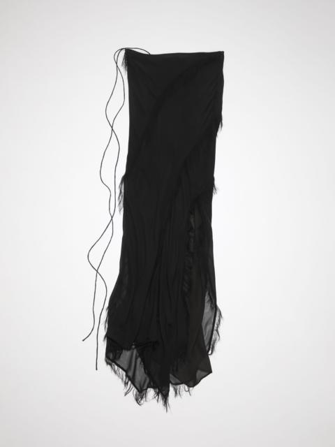 Acne Studios Wrap skirt - Black