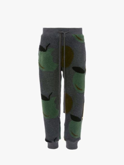 JW Anderson TAPERED FLEECE JOGGERS