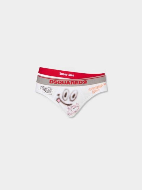 DSQUARED2 GRAFFITI BRIEF