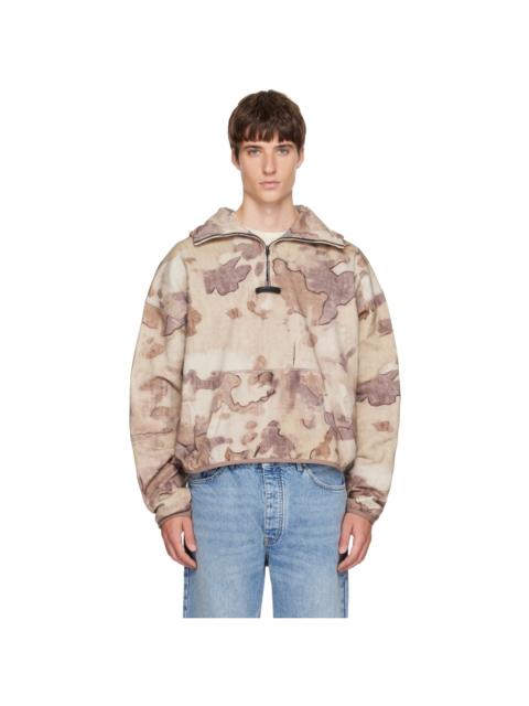 REPRESENT Beige & Taupe Storm Hoodie