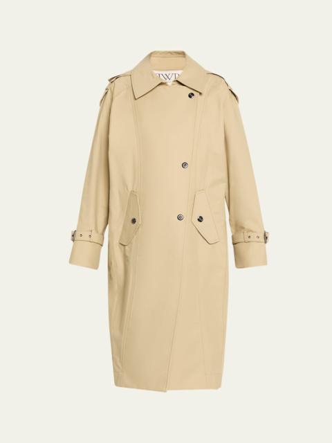 TWP Bogie Long Trench Coat