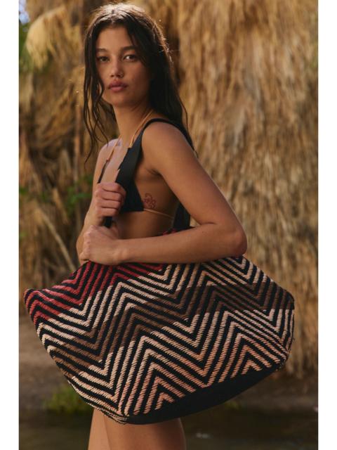 FREE PEOPLE Beach Day Chevron Tote