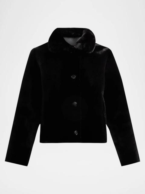 GENERATION LOVE Delphine Reversible Faux-Fur Jacket
