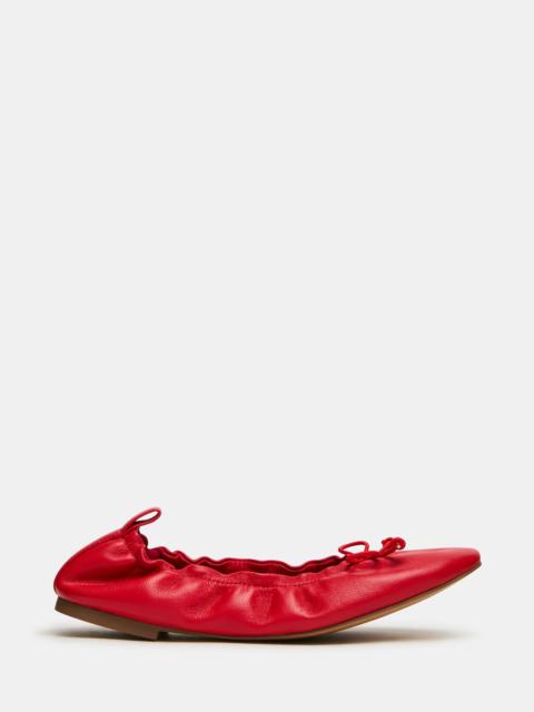 STEVE MADDEN LANTI RED LEATHER