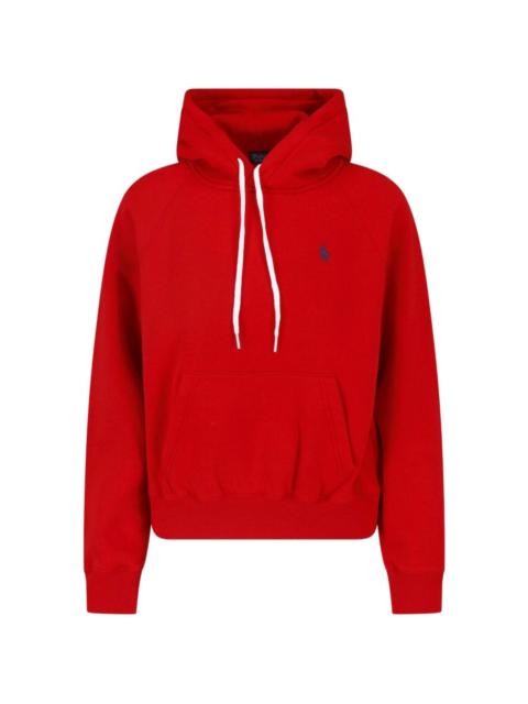 Polo Ralph Lauren logo-embroidered drawstring hoodie