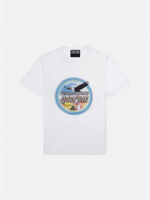 VERSACE JEANS COUTURE Eagle Logo T-Shirt