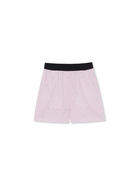 ショートパンツ MSGM SS23 Pink bouclAC shorts (3442MDB04237302 12) Shorts Woman 222 BANDA LADYTREAD Sport Shorts PINK MD-WHITE