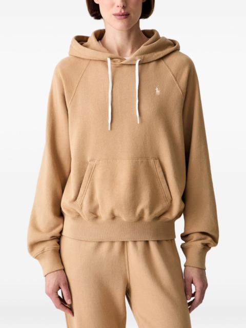 Polo Ralph Lauren embroidered-logo drawstring hoodie
