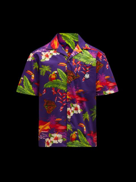 Moncler Hawaiian Print Shirt