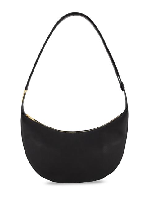 Vince Women's Eris Small Pebble Leather Hobo Bag - Black