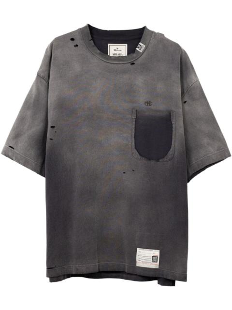 Maison MIHARAYASUHIRO distressed-effect T-shirt