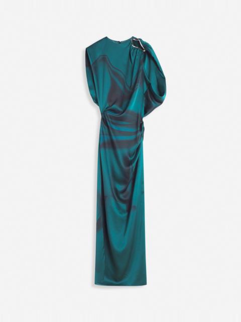 Lanvin DRAPED-EFFECT LONG DRESS