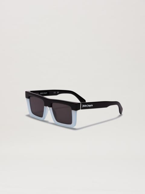 Palm Angels NAPA SUNGLASSES BLACK/LIGHT BLUE DARK GR