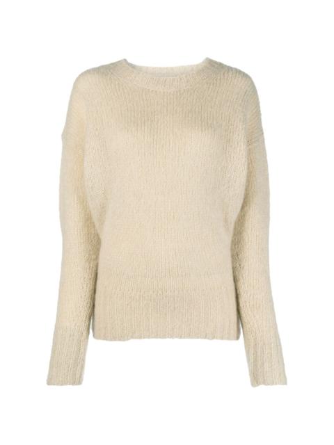 mohair knitted jumper