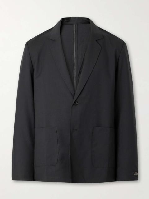 Unstructured Wool Blazer