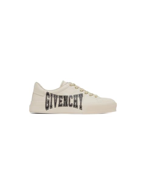 Givenchy logo-print leather sneakers