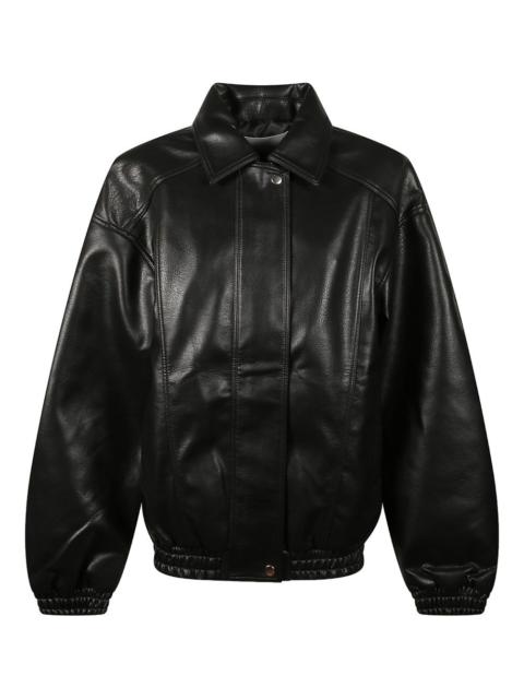 The Frankie Shop Prescott faux-leather jacket