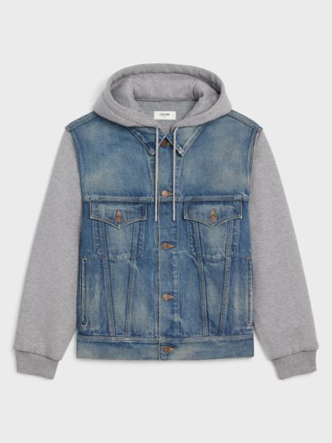 CELINE TRUCKER JACKET IN UNION WASH DENIM