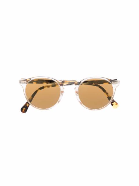 Oliver Peoples Gregory round-frame sunglasses