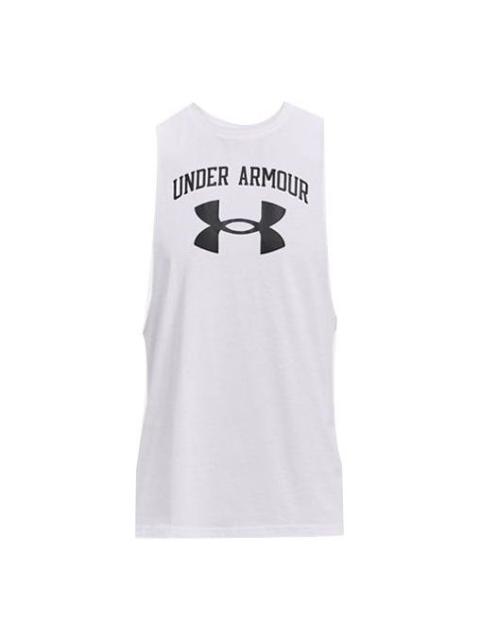 Under Armour Under Armour Training Graphics Tank Top 'White' 1365205-100