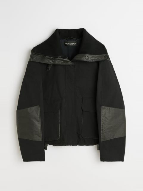 Our Legacy Marine Jacket Static Black Papyrus Poly