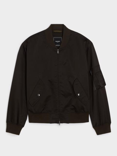 TODD SNYDER Satin Flight Jacket