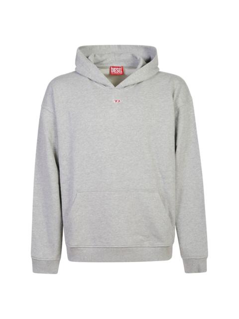 logo patch hoodie sweatshirt